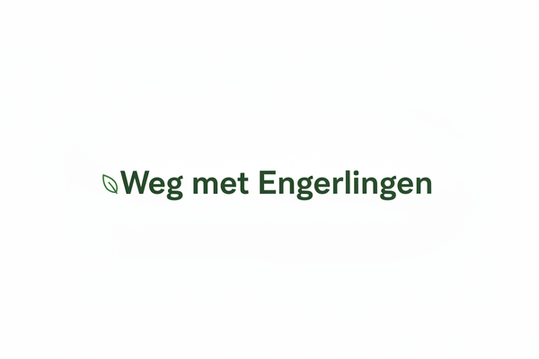 Weg met Engerlingen logo variant 2